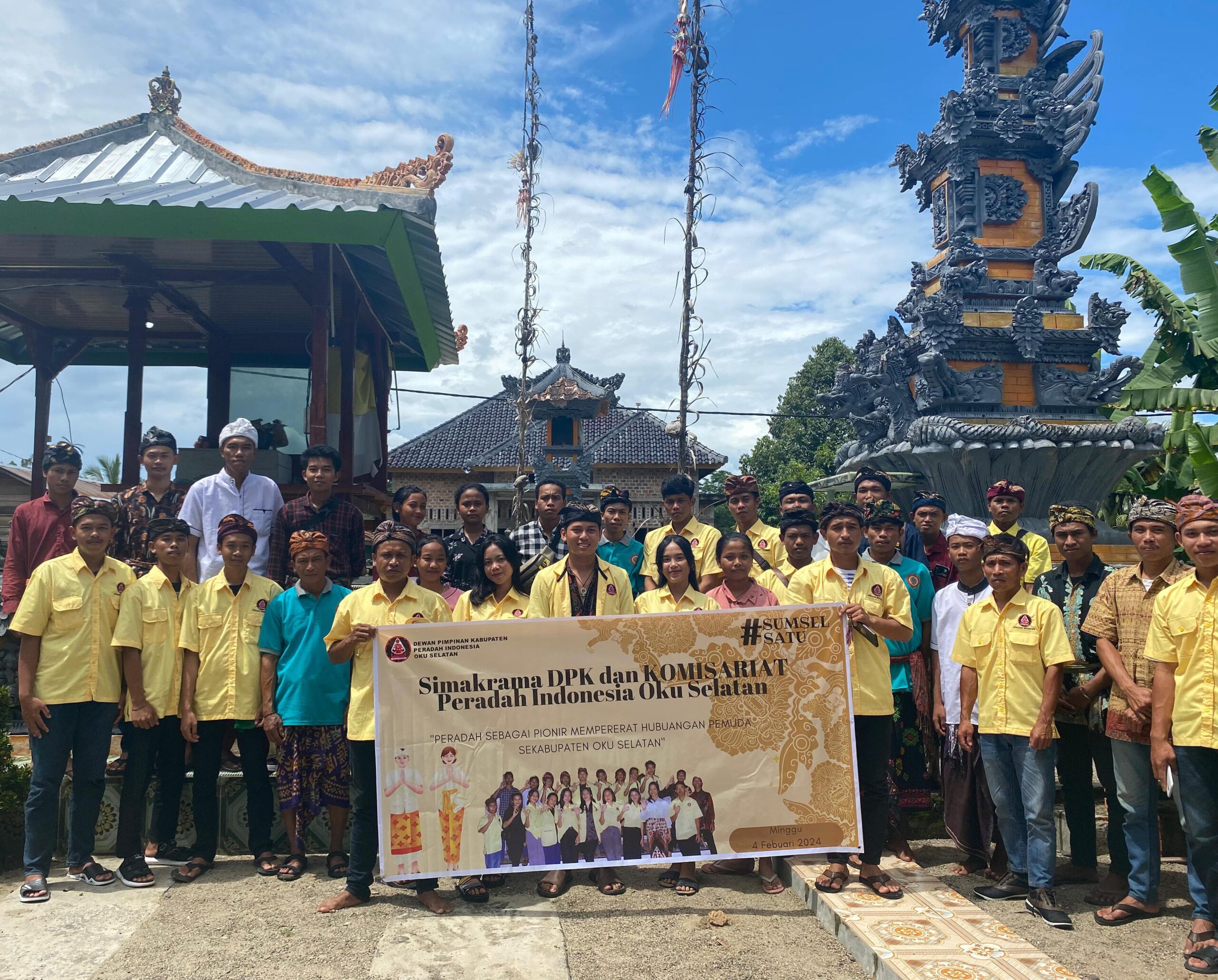 Ciptakan Pemimpin Visioner : Pemuda Hindu Se-OKUS Gelar Gathering Leadership